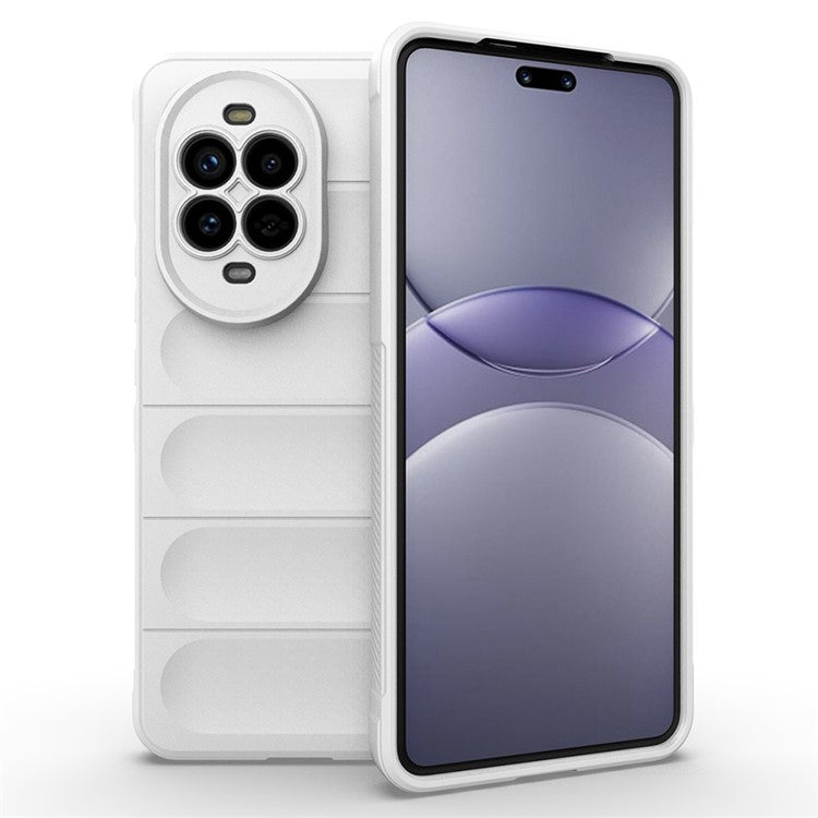 For Huawei nova 13 Pro 5G Case Anti-Drop Soft TPU Rugged Phone Back Cover - White