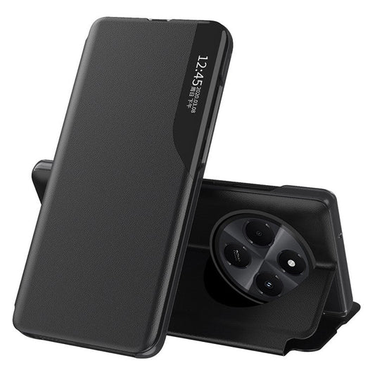 Case For Xiaomi Redmi 14C 4G / 14R 5G / Poco C75 4G Stand Full Protection Leather Phone Cover - Black