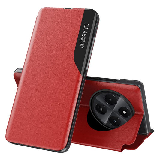 Case For Xiaomi Redmi 14C 4G / 14R 5G / Poco C75 4G Stand Full Protection Leather Phone Cover - Red