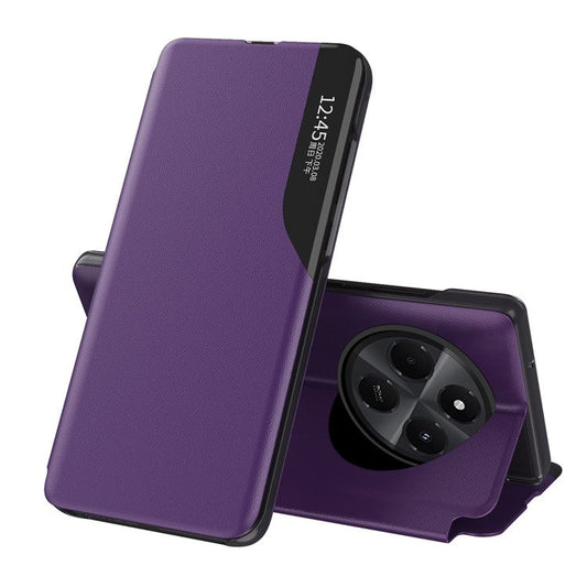 Case For Xiaomi Redmi 14C 4G / 14R 5G / Poco C75 4G Stand Full Protection Leather Phone Cover - Purple