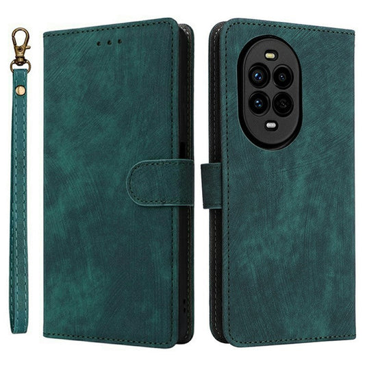 For Huawei nova 13 Pro 5G Wallet Case RFID Blocking PU Leather Cover Stand View - Green