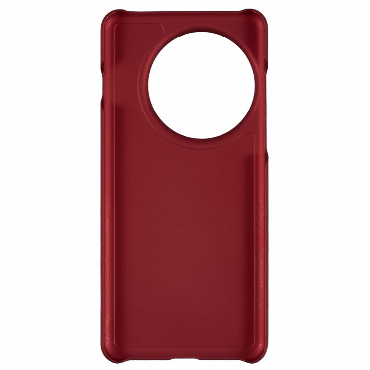 For OnePlus 13 Case Hard PC Frosted Minimalist Phone Cover - Red