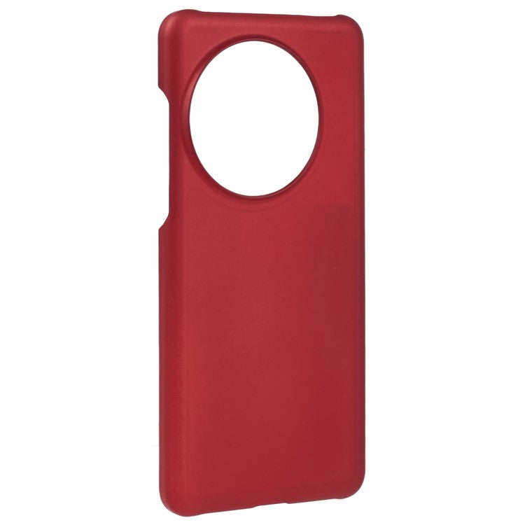 For OnePlus 13 Case Hard PC Frosted Minimalist Phone Cover - Red