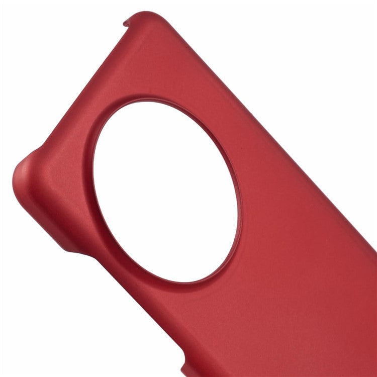 For OnePlus 13 Case Hard PC Frosted Minimalist Phone Cover - Red