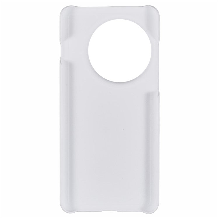 For OnePlus 13 Case Hard PC Frosted Minimalist Phone Cover - White