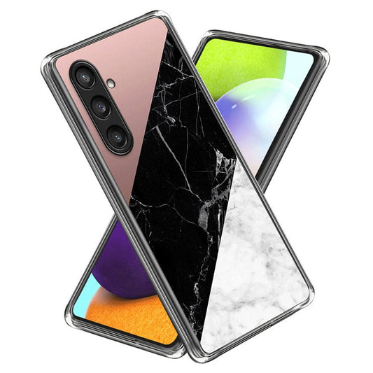 For Samsung Galaxy S25 Case Shock-Absorbent TPU Pattern Printed Phone Cover - Style H