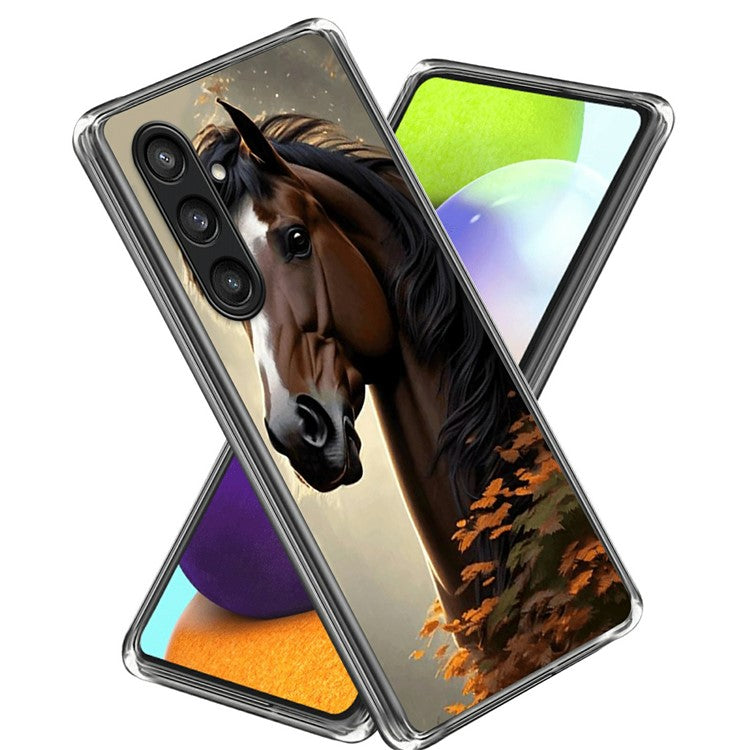For Samsung Galaxy S24 FE Phone Case Pattern Printing Soft TPU Back Cover - Style I