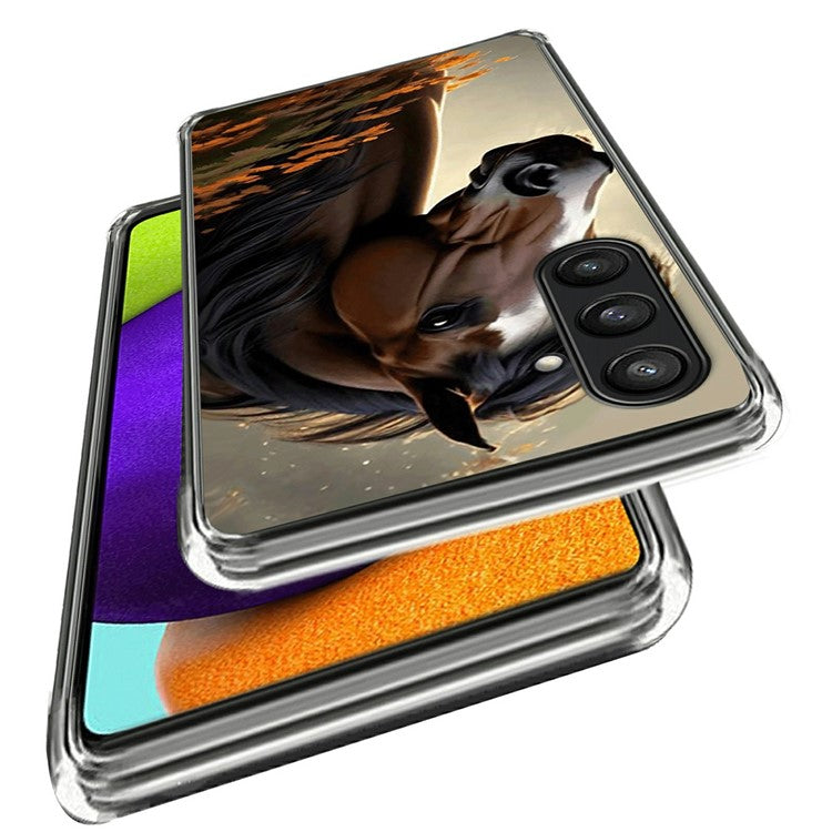 For Samsung Galaxy S24 FE Phone Case Pattern Printing Soft TPU Back Cover - Style I