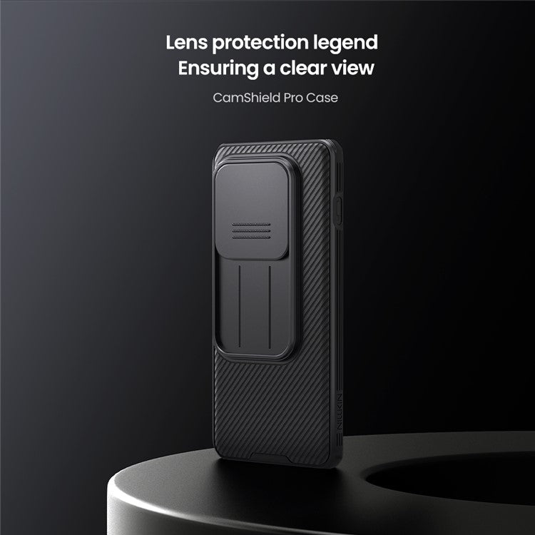 NILLKIN Camshield Pro Series for OnePlus 13 Case PC+TPU Slide Camera Lid Phone Cover - Blue