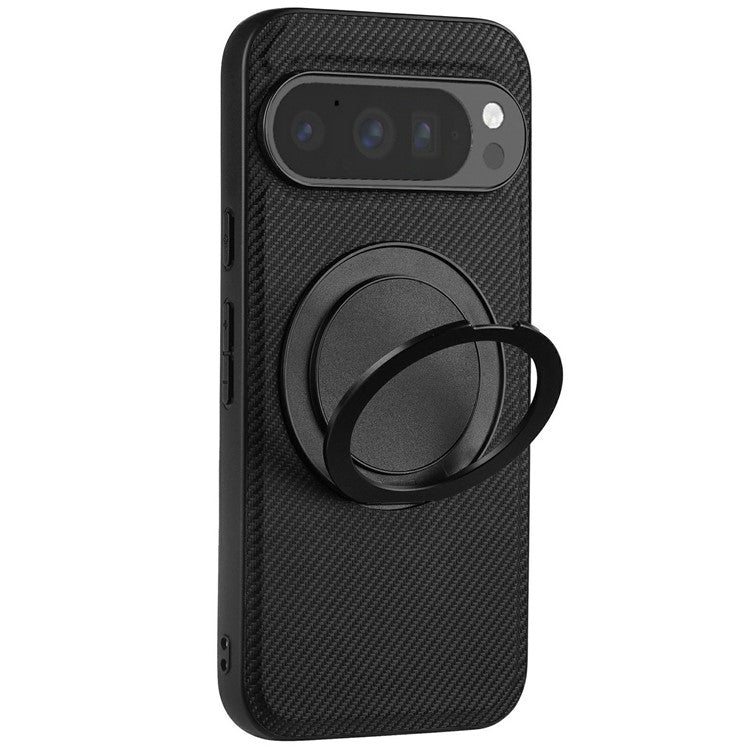 VILI TCY Series for Google Pixel 9 Pro Magnetic Phone Case Ring Kickstand PC+TPU Back Cover