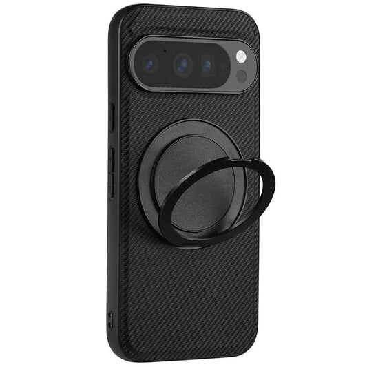 VILI TCY Series for Google Pixel 9 Pro Magnetic Phone Case Ring Kickstand PC+TPU Back Cover