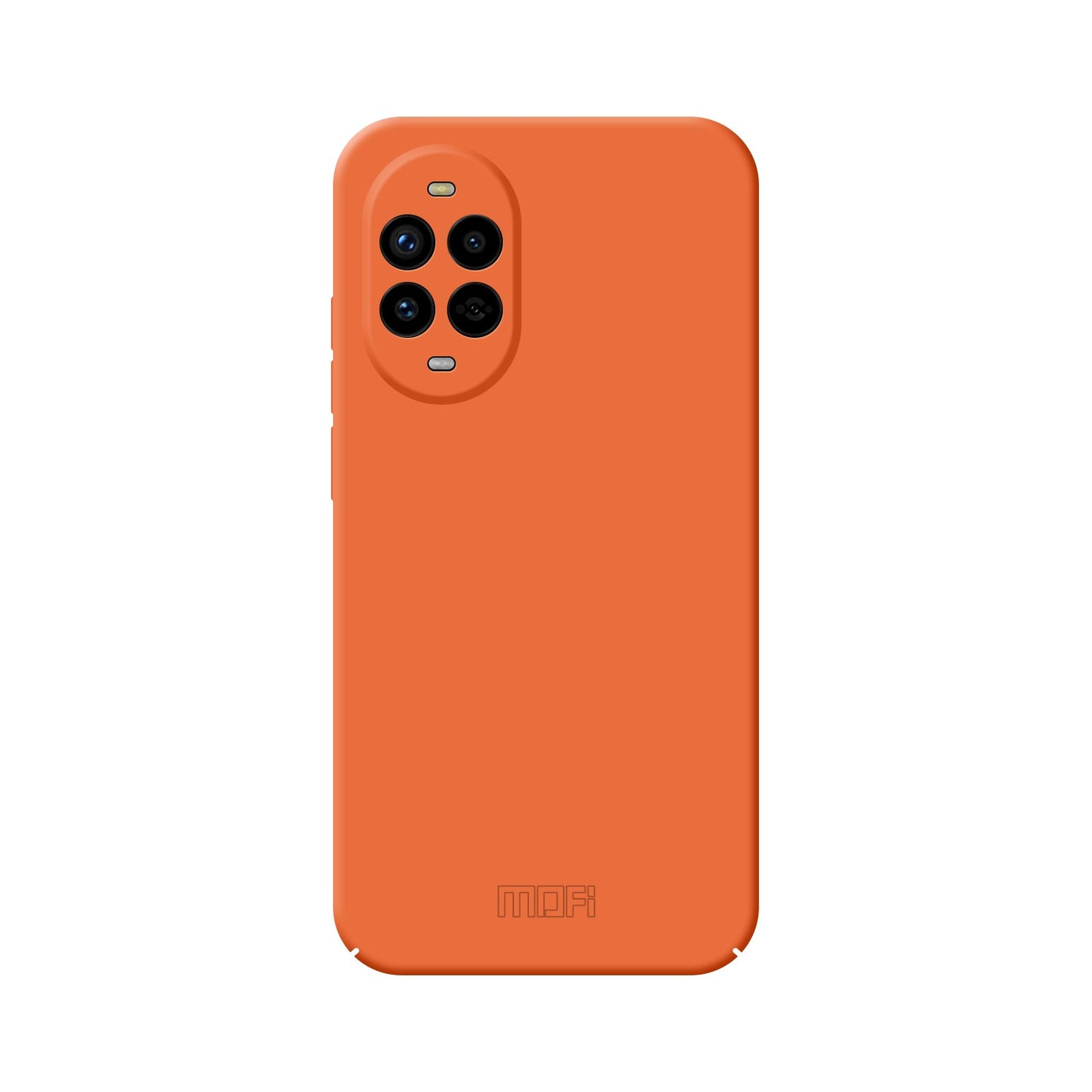 For Huawei nova 13 Pro 5G MOFI JK Qin Series Skin-Touch Matte Phone Case Acrylic+TPU Shockproof Cover - Orange