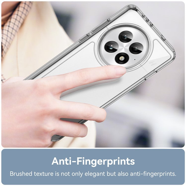 For OnePlus 13 Case TPU+Acrylic Protective Clear Phone Cover - Transparent