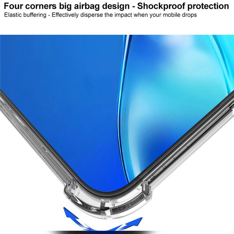 IMAK For OnePlus 13 Clear Case Compatible with MagSafe Shockproof PC+TPU Phone Cover