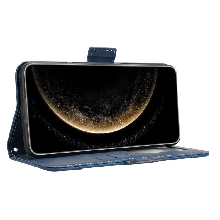 For Huawei Mate 70 Pro+ / 70 Pro Leather Case Phone Wallet Cover with Multiple Card Slots - Blue