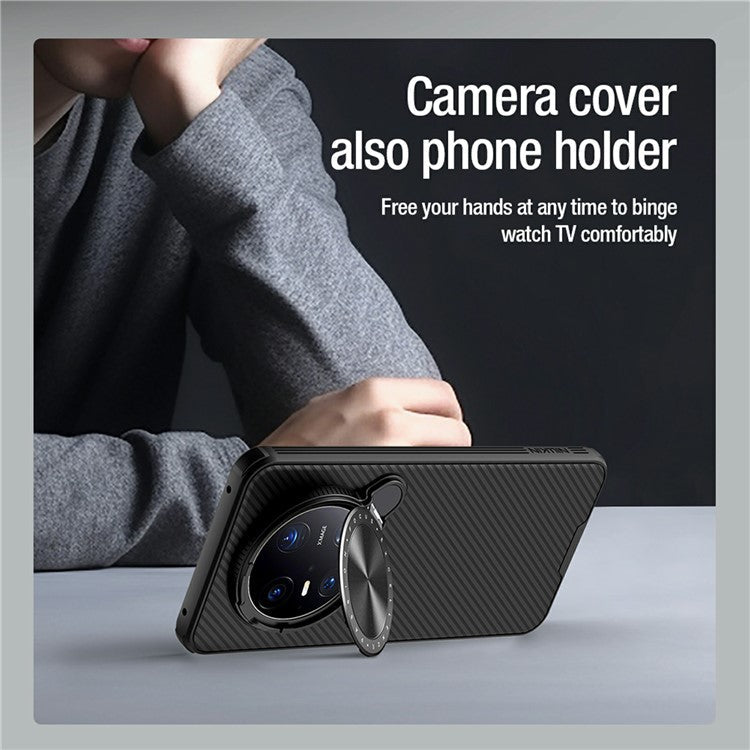 NILLKIN Camshield Prop Magnetic Series for Huawei Mate 70 Case Compatible with MagSafe PC+TPU Phone Cover with Camera Cover