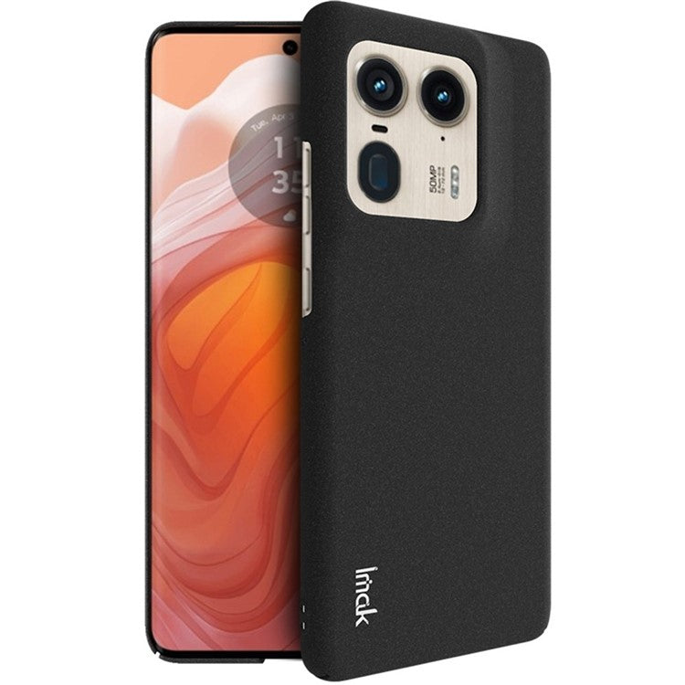 IMAK For Motorola Moto X50 Ultra 5G / Edge 50 Ultra 5G Cowboy Hard Case PC Phone Back Cover - Matte Black