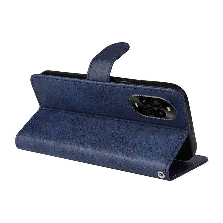 For Huawei nova 13 Pro 5G Case Wallet PU Leather Folio Flip Phone Cover - Blue