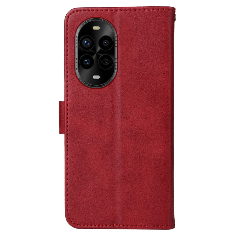 For Huawei nova 13 Pro 5G Case Wallet PU Leather Folio Flip Phone Cover - Red