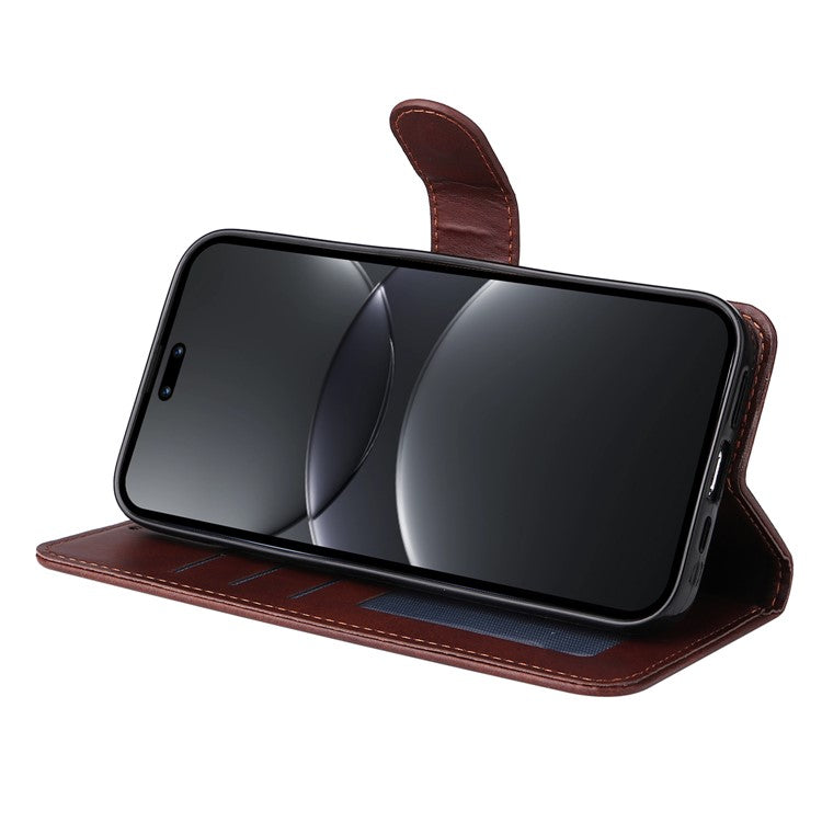 For Huawei nova 13 Pro 5G Case Wallet PU Leather Folio Flip Phone Cover - Brown