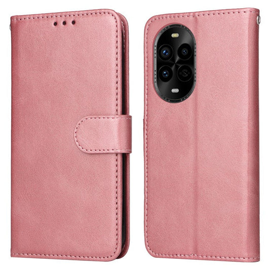 For Huawei nova 13 Pro 5G Case Wallet PU Leather Folio Flip Phone Cover - Pink