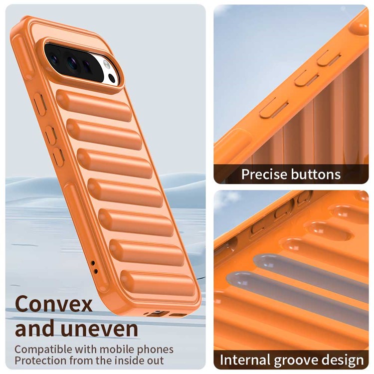For Google Pixel 9 Pro XL Case Protective TPU Phone Cover - Orange
