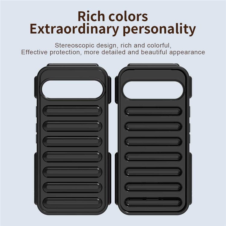 For Google Pixel 9 Pro XL Case Protective TPU Phone Cover - Black