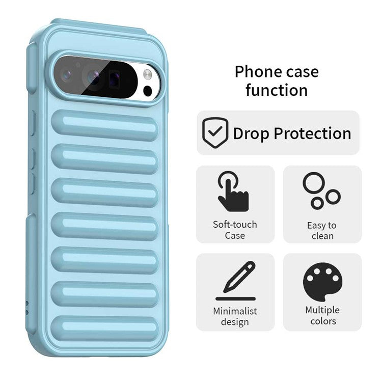 For Google Pixel 9 Pro XL Case Protective TPU Phone Cover - Blue