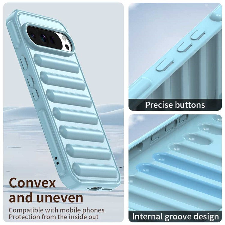 For Google Pixel 9 Pro XL Case Protective TPU Phone Cover - Blue