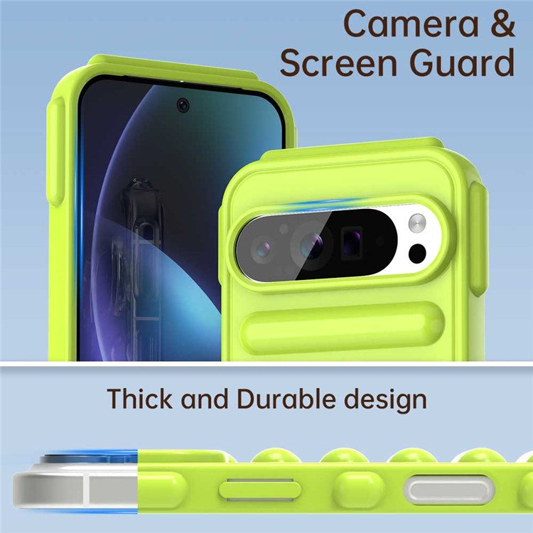 For Google Pixel 9 Pro XL Case Protective TPU Phone Cover - Green