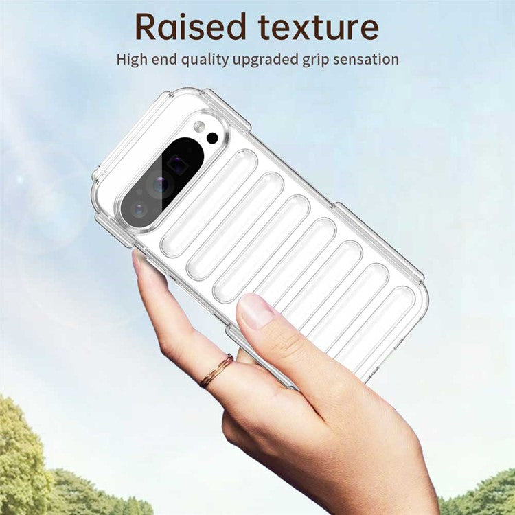 For Google Pixel 9 Pro XL Case Protective TPU Phone Cover - Transparent