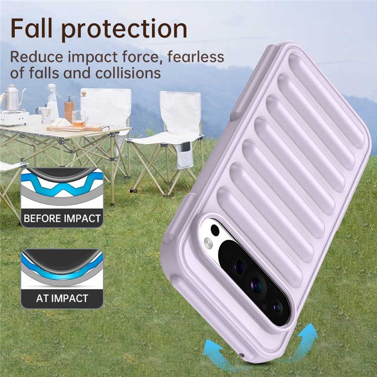 For Google Pixel 9 Pro XL Case Protective TPU Phone Cover - Purple