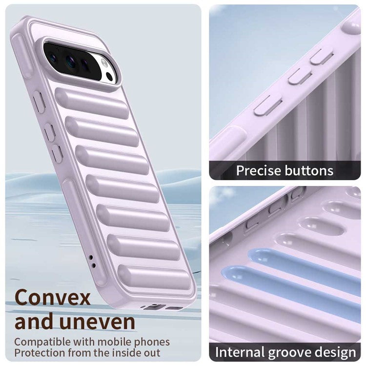 For Google Pixel 9 Pro XL Case Protective TPU Phone Cover - Purple