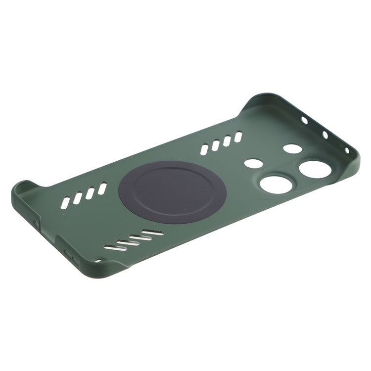 For OnePlus Ace 2V / Nord 3 5G Case Hard PC Frameless Heat Dissipation Phone Cover - Green