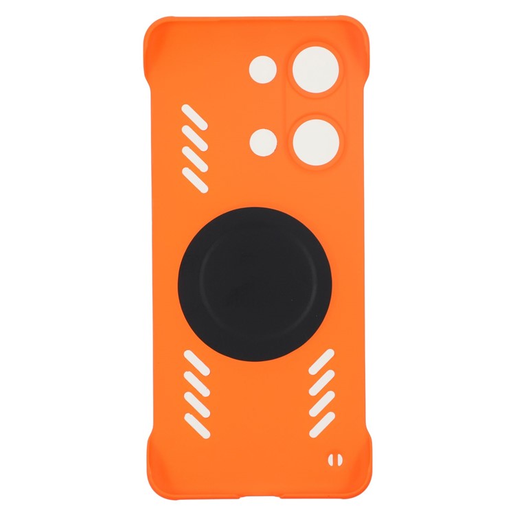 For OnePlus Ace 2V / Nord 3 5G Case Hard PC Frameless Heat Dissipation Phone Cover - Orange