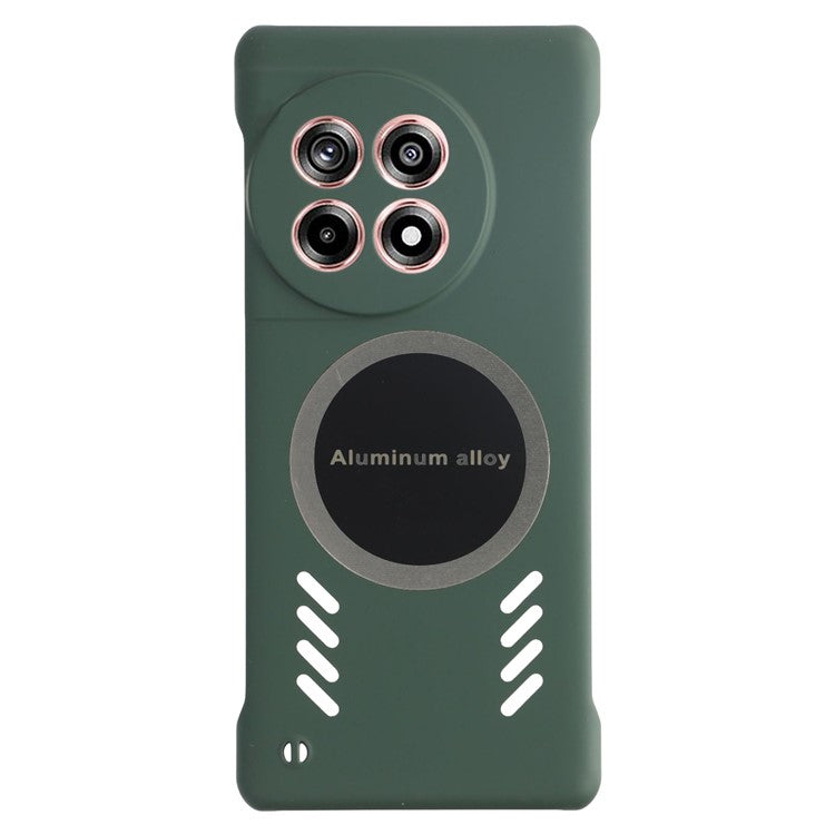 For OnePlus Ace 2 5G / 11R 5G Case Hard PC Frameless Heat Dissipation Phone Cover - Green