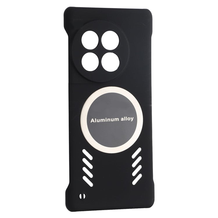 For OnePlus Ace 2 5G / 11R 5G Case Hard PC Frameless Heat Dissipation Phone Cover - Black