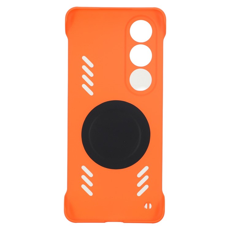 For OnePlus Ace 3V 5G Case Hard PC Frameless Heat Dissipation Phone Cover - Orange