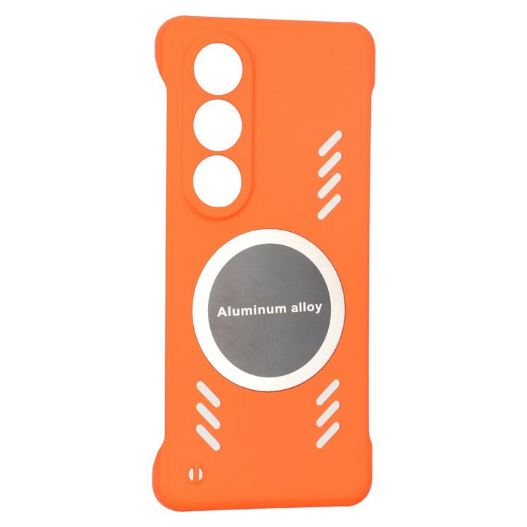 For OnePlus Ace 3V 5G Case Hard PC Frameless Heat Dissipation Phone Cover - Orange