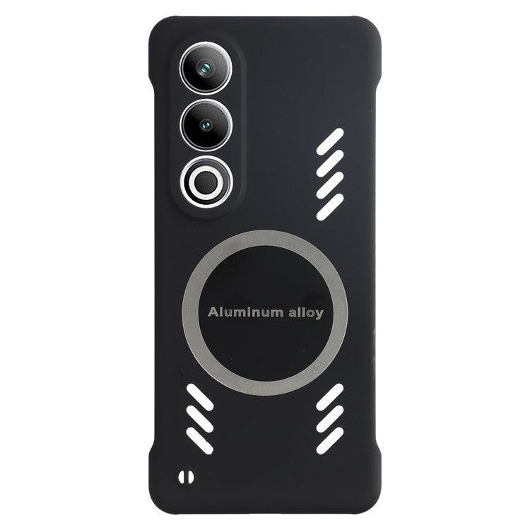 For OnePlus Ace 3V 5G Case Hard PC Frameless Heat Dissipation Phone Cover - Black