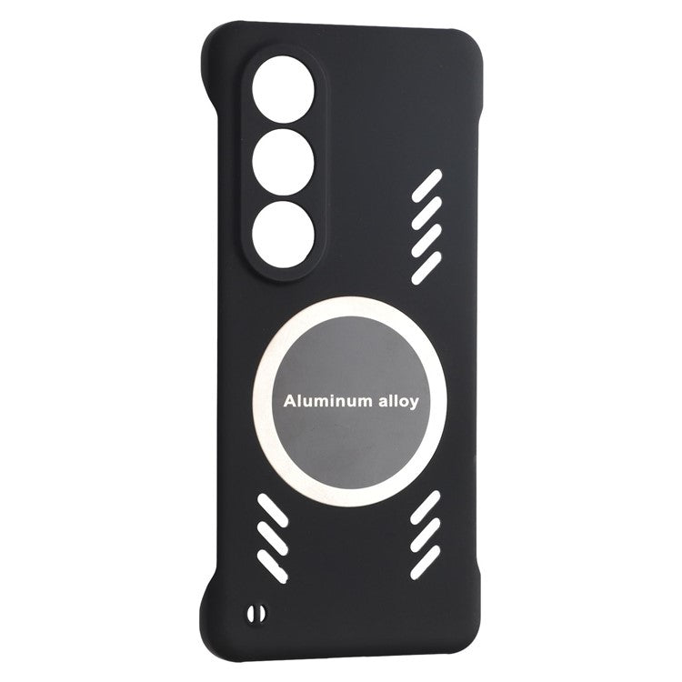 For OnePlus Ace 3V 5G Case Hard PC Frameless Heat Dissipation Phone Cover - Black