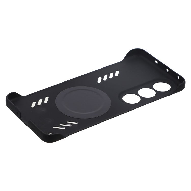 For OnePlus Ace 3V 5G Case Hard PC Frameless Heat Dissipation Phone Cover - Black