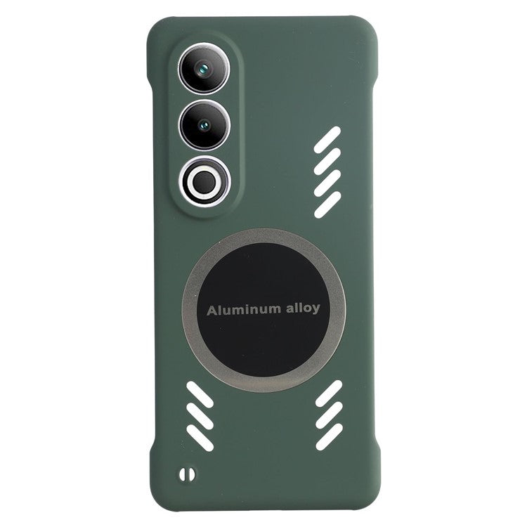 For OnePlus Ace 3V 5G Case Hard PC Frameless Heat Dissipation Phone Cover - Green