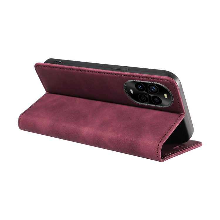 BETOPNICE 003 For Huawei nova 13 Pro 5G Wallet Case Leather Phone Cover with Stand - Red