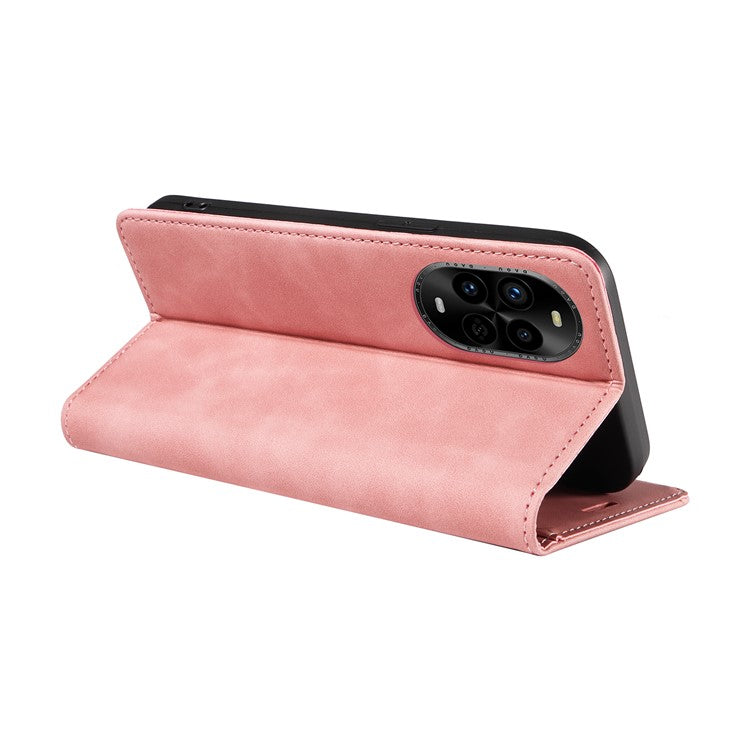 BETOPNICE 003 For Huawei nova 13 Pro 5G Wallet Case Leather Phone Cover with Stand - Pink