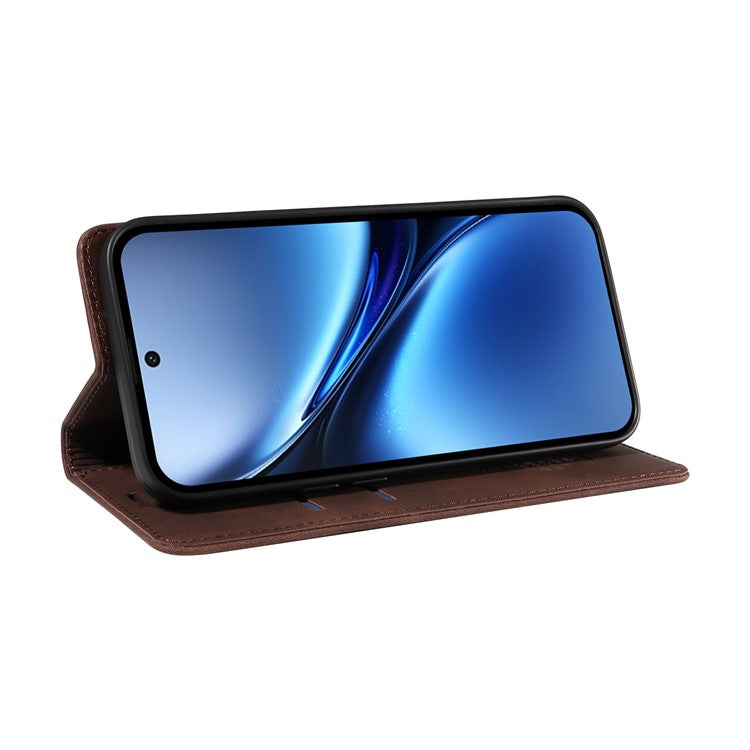 BETOPNICE 003 For vivo X200 5G Wallet Case Leather Phone Cover with Stand - Brown