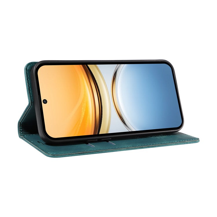 BETOPNICE 003 For vivo Y300 Pro 5G Wallet Case Leather Phone Cover with Stand - Green