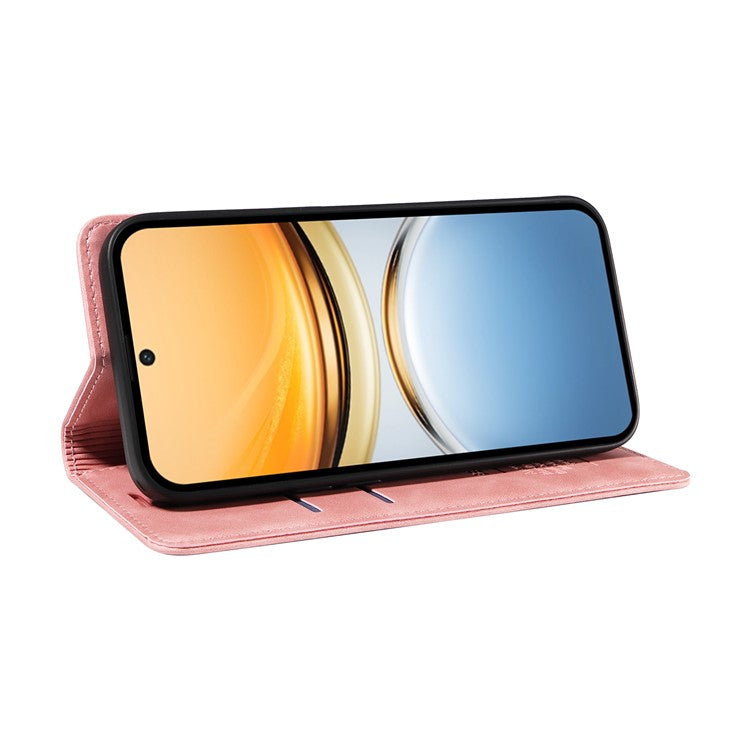 BETOPNICE 003 For vivo Y300 Pro 5G Wallet Case Leather Phone Cover with Stand - Pink