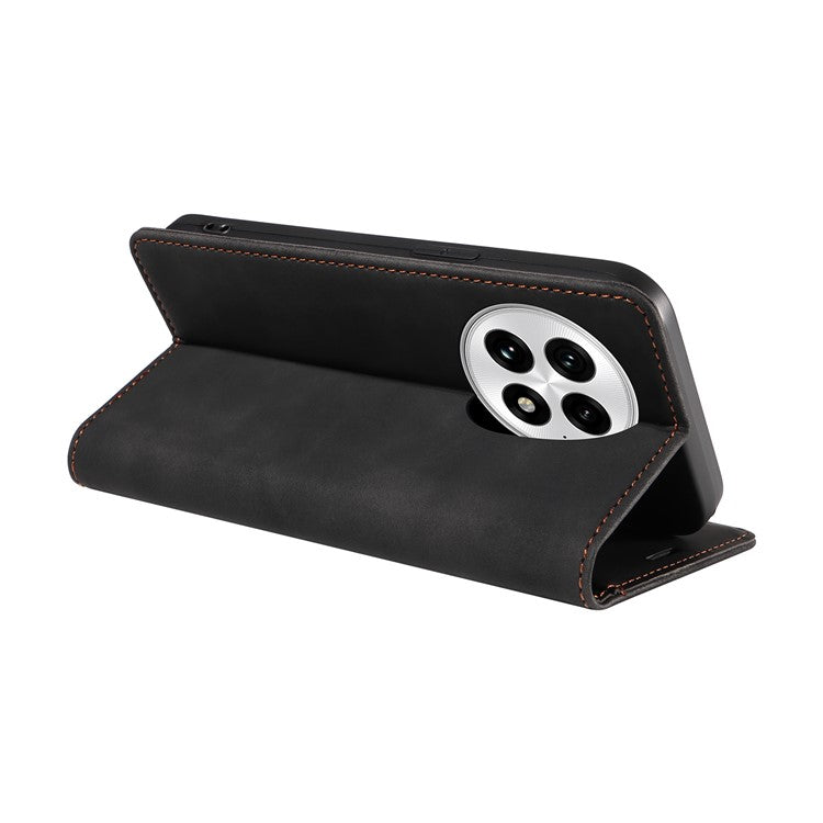 BETOPNICE 003 For OnePlus 13 Wallet Case Leather Phone Cover with Stand - Black