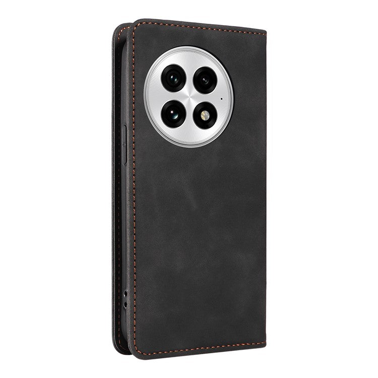 BETOPNICE 003 For OnePlus 13 Wallet Case Leather Phone Cover with Stand - Black